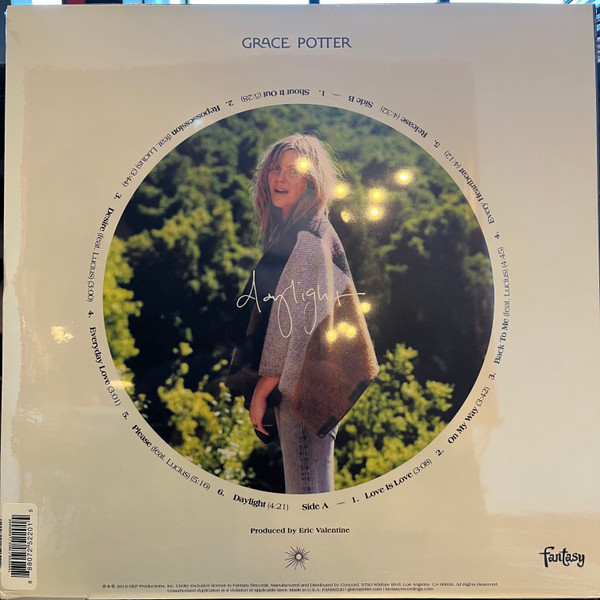 Grace Potter - Daylight Vinyl Record (LP) (Mint (M)) - Image 2
