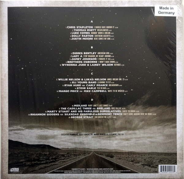 Various - Petty Country (A Country Music Celebration Of Tom Petty) (2xLP) (Mint (M)) - Image 4