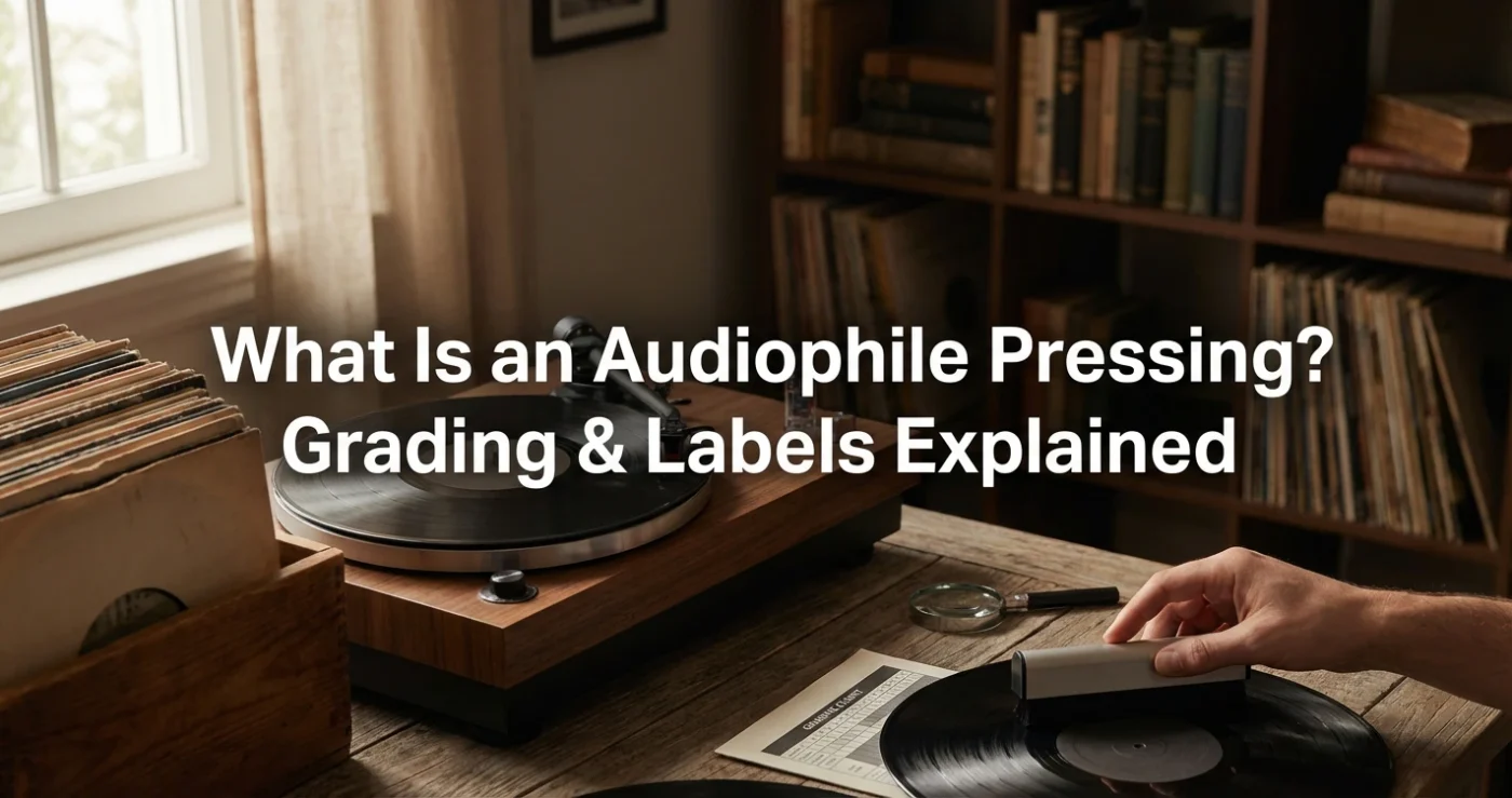 What Is an Audiophile Pressing? Grading & Labels Explained