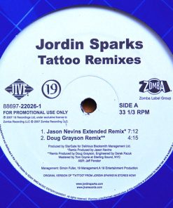 Tattoo (Remixes) vinyl record