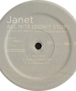 All Nite (Don't Stop) (So So Def Remix) / R&B Junkie vinyl record