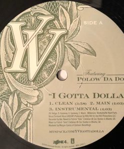 I Gotta Dolla vinyl record