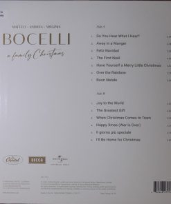 A Family Christmas vinyl record
