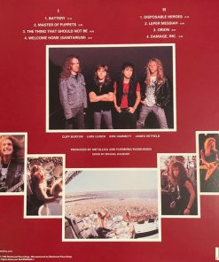 Master Of Puppets vinyl record