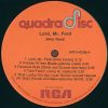 Lord, Mr. Ford vinyl record