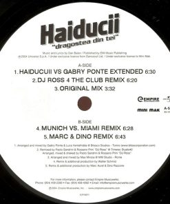 Dragostea Din Tei vinyl record