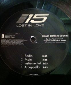 Lost In Love vinyl record