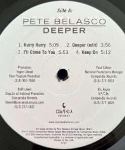 Deeper vinyl record