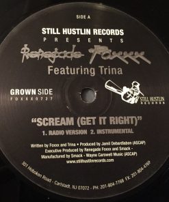 Scream (Get It Right) vinyl record