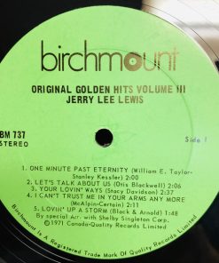 Original Golden Hits Volume III vinyl record